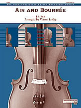 Air and Bourree Orchestra sheet music cover